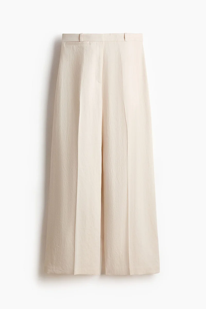 H&M Wide tailored trousers
